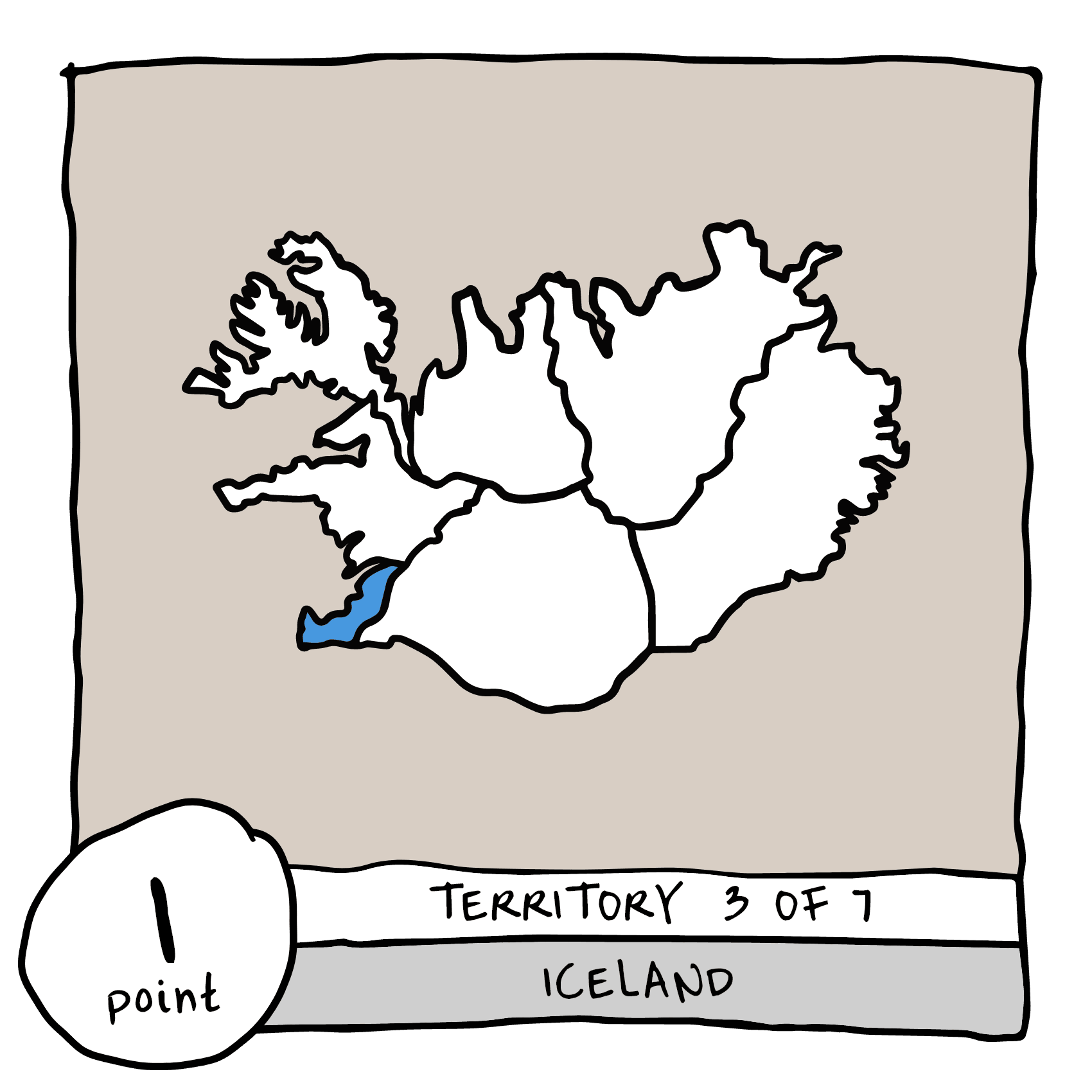 Territory 3/7 - Iceland (Capital Region)