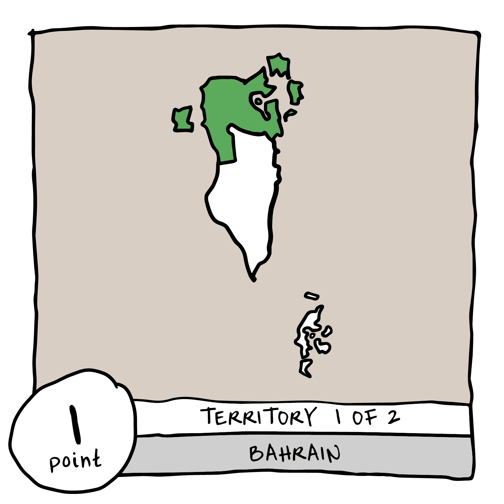 Territory 1/2 - Bahrain  (Northern )