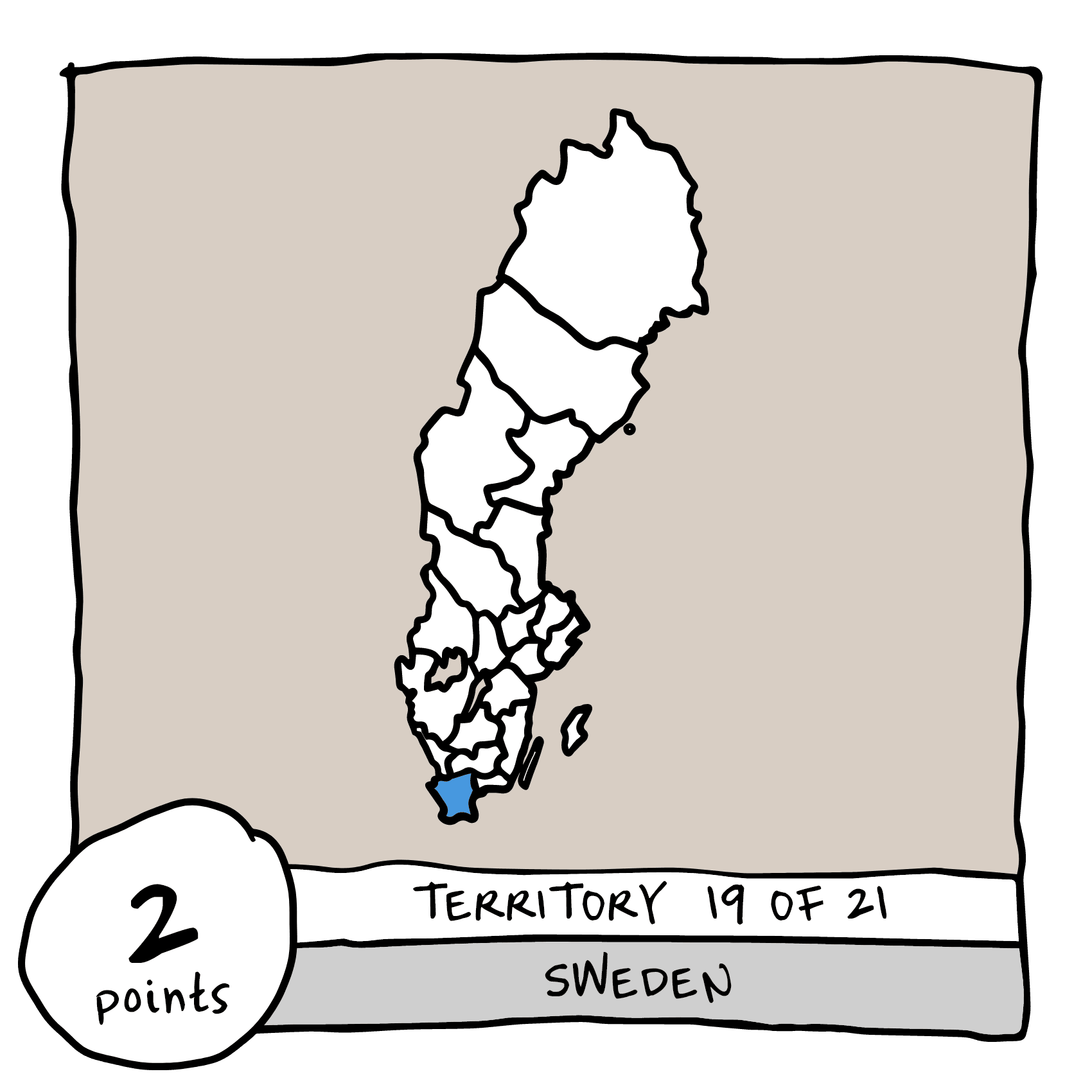 Territory 19/21 - Sweden (Skåne)